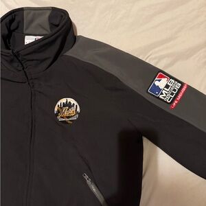 MLB New York Mets members jacket high end look stitched. Size L.